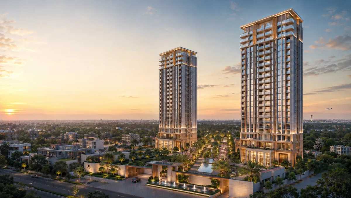 Prestige Springwood lifestyle image of a resident in a landscaped green setting